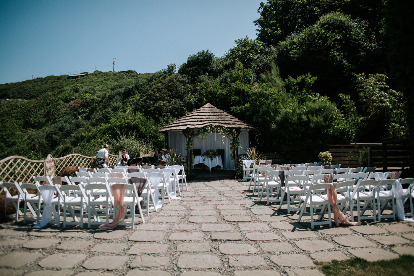 polhawn fort cornwall garden ceremony