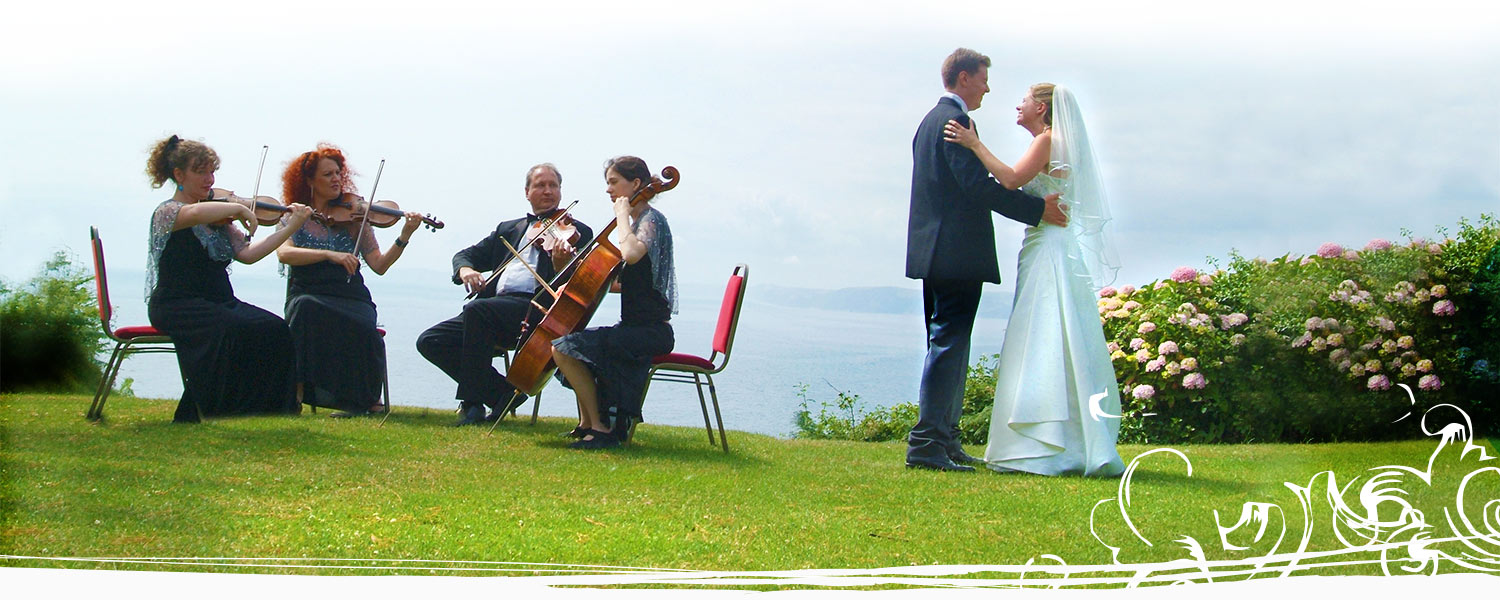 Polhawn Fort outdoor coastal wedding