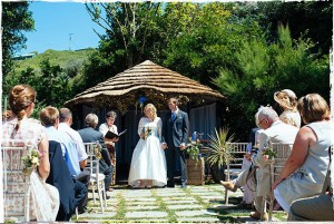 Polhawn Fort outdoor coastal wedding